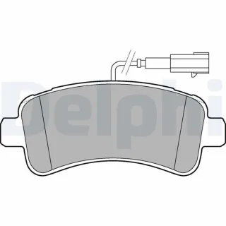 Delphi Bremsbel?ge vorne Citroen Fiat Opel Peugeot LP3185