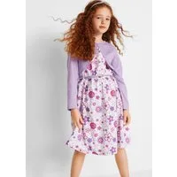 bonprix Sommerkleid (Set, 3-tlg) für besondere Anlässe, dreiteiliges Set, aus Baumwolle, Regular Fit