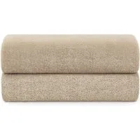 Blumtal Badetücher Premium weiche Frottier 2er Set mit Aufhängschlaufen, Frottee (2-St), Baumwolle Oeko-TEX Zertifiziert, saugstark
