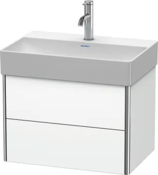 Duravit XSquare Waschtischunterbau wandhängend Weiß Supermatt 584x390x397 mm - XS416708484 XS416708484