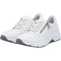 Rieker Sneaker mit seitlichem Reißverschluss, Freizeitschuh, Halbschuh, Schnürschuh