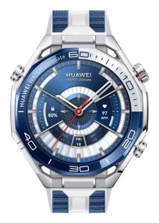 Huawei Watch Ultimate 2 | 55020gay | Steel-color zirconium-based liquid metal - intelligente Uhr mit Riemen