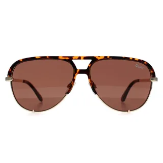 Quay High Key Mini Remixed TORT Sonnenbrille schildpatt braun