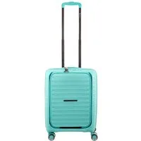 Franky Hartschalen-Trolley PP15-55-L Spinner Gr. S, 4 Rollen, mit Laptopfach
