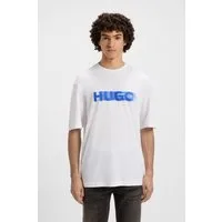 HUGO T-Shirt Nalax mit Logo-Druck