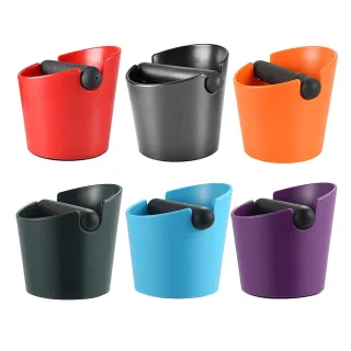 Plastic Coffee Slag Bucket Box Shock-Absorbent Portable Espresso Dump Bin Grind Waste Bin Anti-slip Removable Bar Coffee