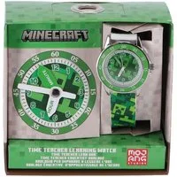 Otto Simon Quarzuhr Kinder-Armbanduhr Minecraft grün