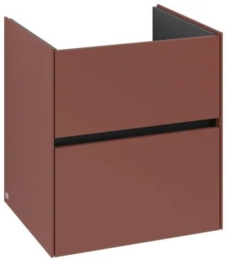 Villeroy & Boch Waschtischunterschrank Collaro 561x610x480mm m. Bel. 2 Ausz. Waschtisch mittig Wine C142B0AH