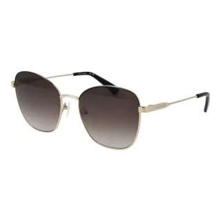Goldene Metall-Sonnenbrille