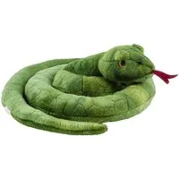 Teddys Rothenburg Kuscheltier Schlange grün 90 cm Stoffschlange