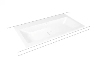 Kaldewei Einbauwaschtisch Cono, Modell 3081 ohne Überlauf 900x500, 901706003701 901706003701