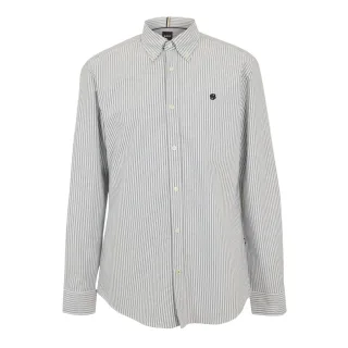 Boss - "H-Roan" Hemd für Herren, Oxford-Stil (Dunkelblau/Grau)