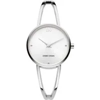 Danish Design Quarzuhr DANISH DESIGN Damen Armbanduhr CHLOE IV62Q1230 silberfarbend D. 27 mm
