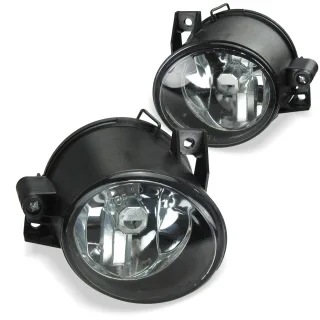 Nebelscheinwerfer Klarglas H3 Birnen Links + Rechts für VW Polo 9N 2001-2005