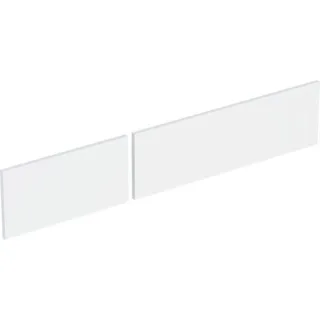 Geberit VariForm Set Schubl.-Front für Unterschrank für Waschtisch, mit 2 Schubladen B=120cm, weiß, 244705001