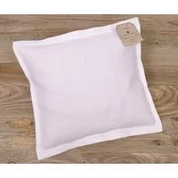 matches21 HOME & HOBBY Kissenbezüge Kissen-Bezug 30x30 cm Landhaus-Stil weiß Baumwolle-Mix, (1 Stück), Wohnzimmer Kissen-Hülle als Deko-Kissen Zier-Kissen Sofa-Kissen