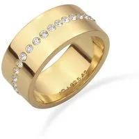 Elli Fingerring Bandring mit Kristallen von Swarovski® 925 Sterling Silber