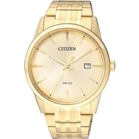 Citizen Quarzuhr BI5002-57P, Armbanduhr, Herrenuhr, Damenuhr, Edelstahlarmband, Datum