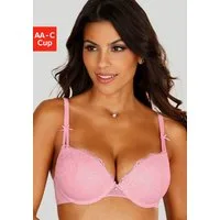 LASCANA Push-up-BH mit Jacquardspitze und herausnehmbaren Kissen, Dessous