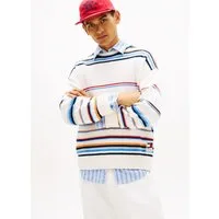 Tommy Jeans Strickpullover 90S MULTI STRIPES Regular fit mit Streifenmuster