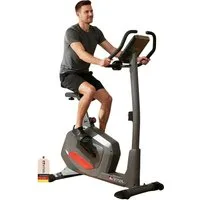 AsVIVA Heimtrainer H22 Ergometer mit automatischer Widerstandsanpassung für Fitness-Apps, 12 kg Schwungmasse, App-kompatibel, Cardio-Programme