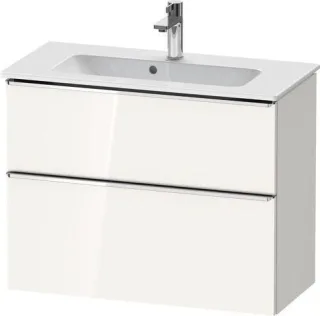 Duravit D-Neo Waschtischunterbau wandhängend Weiß Hochglanz 810x372x625 mm - DE4369010220000 DE4369010220000