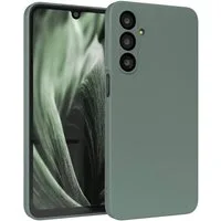 EAZY CASE Handyhülle für Samsung Galaxy A16 Hülle Silikon 6,7 Zoll, Schutzhülle mit Kameraschutz stoßfest telefonhülle Matt Dunkelgrün