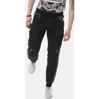 Cipo & Baxx Trainingshose HOMEWEAR im sportlichen Look, CR125A