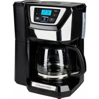 RUSSELL HOBBS Kaffeemaschine mit Mahlwerk Victory Grind & Brew 22000-56, 1,5l Kaffeekanne, Permanentfilter, 1,5l Kaffeekanne, 1 bis 12 Tassen, Permanentfilter, Digital Timer