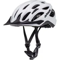 Airtracks Fahrradhelm Fahrradhelm Star S/M (53-58cm), L/XL (58-63cm), K-60 für Herren und Damen - EPS-Körper + IN MOULD / Neon Weiß Schwarz