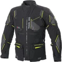Büse Motorradjacke Büse Travel Pro Textiljacke schwarz / gelb Herren motorradjacke herren