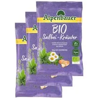 Alpenbauer Süßigkeit, Alpenbauer Bio Salbei Kräuter Bonbons wilder Salbei 90g 3er Pack