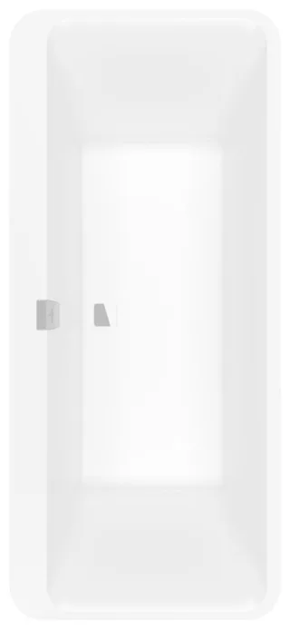 Villeroy & Boch Badewanne Squaro Edge 12 W2 1900x950x620mm Excellence Duo freist. CoD StoneWhite, Q1 Q180SQE9W2BCVRW