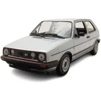 Maxichamps Modellauto VW Golf 2 GTI 16V 2-Türer 1985 silber, Maßstab 1:43