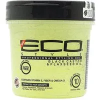 Eco Styler Haargel Eco Style Professional Styling Gel Black Castor & Flaxseed Oil 473ml