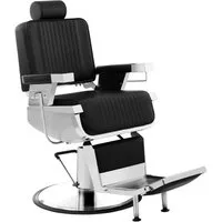Physa Armlehnstuhl Friseurstuhl Kosmetikstuhl Friseursessel Bedienstuhl Friseur schwarz, Schwarz