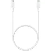 USB 2.0 Kabel, USB-C Stecker > USB-C Stecker weiß, 1 Meter, Laden mit bis zu 60 Watt