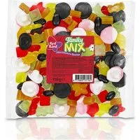Red Band Süßigkeit, Red Band Family Mix bunte Mischung mit leckerem Lakritz 450g