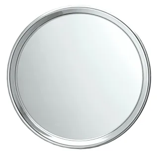 Koh-i-Noor Einseitiger Spiegel X3 mit 3 Saugnäpfen, 5511KK-3, Chrom 5511KK-3