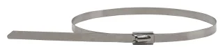 KS Tools Edelstahl Kabelbinder mit Kugelverschluss, 100 Stück - 115.1593