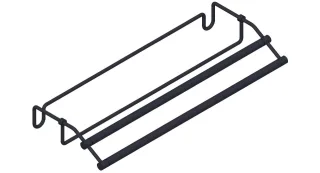 Giese Handtuchtrockner schwarz matt, 30507-14 30507-14