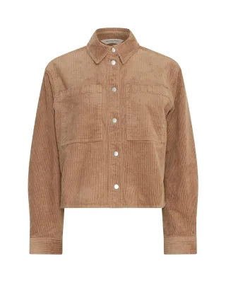 msch copenhagen - MSCHArcelle Geggo Shirt toasted coconut - Gr. - M/L