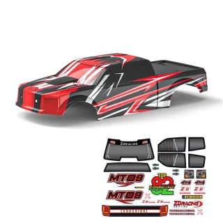 ZD Racing MT09 1/9 Brushless Monster Truck RC Car Parts Body Shell w/ Sticker Vehicles Models Spare Accessories 09059 09