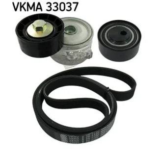SKF Keilrippenriemensatz Citroen Fiat Lancia Peugeot VKMA33037 2,0