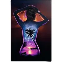 Reinders! Poster Frauenrücken Hawaii Dream, (1 St)