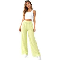 Worldclassca Stoffhose Worldclassca Musselin Stoff Hose Freizeit Sommer Leichte Musselinhose Neue Kollektion - Stilvolle und gemütliche Sommer Mode für Damen
