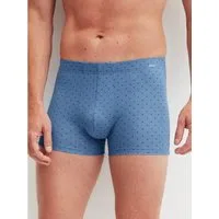 CALIDA Boxershorts Cotton Code Design breiter Bund, gemustert, eng, bequem, mit Logodruck, Baumwollmix
