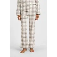 BOSS Pyjamahose Holiday normale PAssform, kariert, elastischer Bund