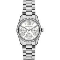 MICHAEL KORS Quarzuhr Lexington MK4979, Armbanduhr, Damenuhr, Edelstahlarmband, analog, Tag, Wochentag