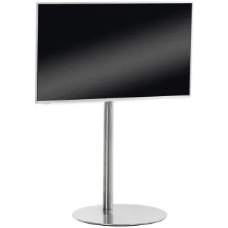 CLP TV, Edelstahl, Metall, Rund, 64x100x53 cm, Wohnzimmer, TV Möbel, TV-Racks
